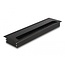 Delock Cable grommet for table mounting with brush 300 x 80 x 28 mm black