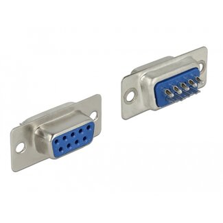 DeLOCK Delock Connector D-Sub 9 pin female soldering version