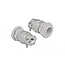 Delock Cable Gland PG13.5 with strain relief and bending protection grey