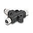 Delock M8 T-Splitter A-coded 4 pin 1 x male to 2 x female parallel connection