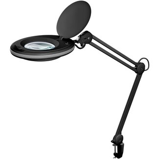 Goobay Goobay LED Magnifying Lamp with Clamp, 8 W, black