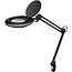 Goobay LED Magnifying Lamp with Clamp, 8 W, black