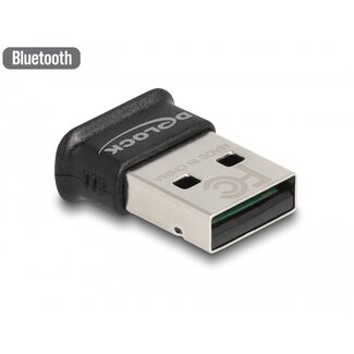 DeLOCK Delock USB Bluetooth 5.0 Adapter Class 1 in micro design - Operating range up to 100 meter