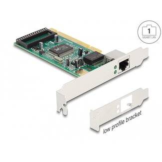 DeLOCK Delock PCI Card to 1 x RJ45 Gigabit LAN RTL