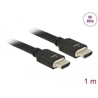 DeLOCK Delock Ultra High Speed HDMI Cable 48 Gbps 8K 60 Hz 1 m