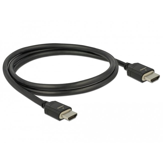 Delock Ultra High Speed HDMI Cable 48 Gbps 8K 60 Hz 1 m