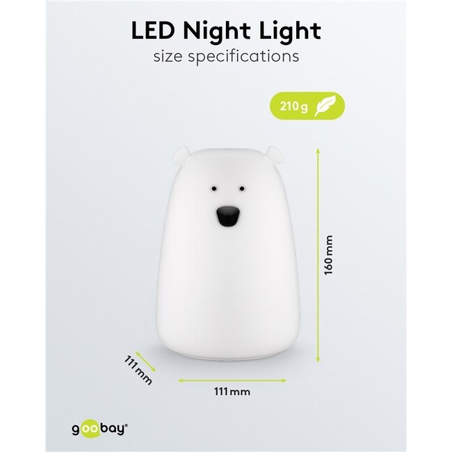 Goobay LED Night Light "Polar Bear"