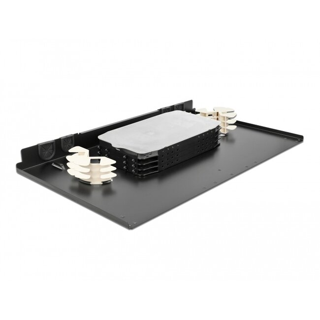 Delock 19″ Fiber Optic Splice Box 96 fibers