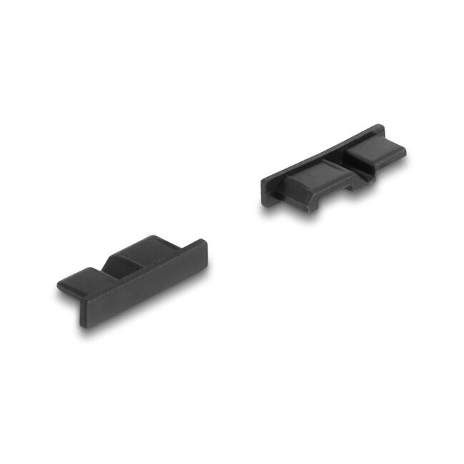 Delock Dust Cover for USB 3.0 Type Micro-B female without grip 10 pieces black