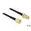 Delock Antenna Cable RP-SMA plug to RP-SMA jack LMR/CFD100 1 m low loss