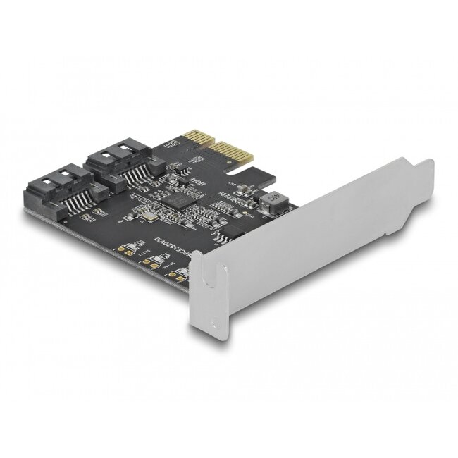 Delock 2 port SATA PCI Express Card - Low Profile Form Factor