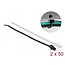 Delock Cable tie with lamella base L 200 x W 4.8 mm 100 pieces