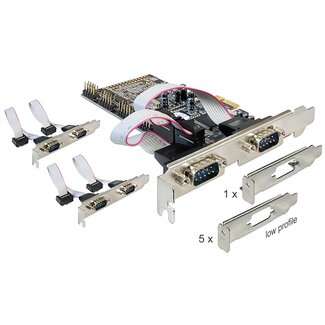 DeLOCK Delock PCI Express Card to 6 x Serial