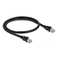 Delock Network cable RJ45 Cat.6A F/UTP with inner metal sheath 0.5 m