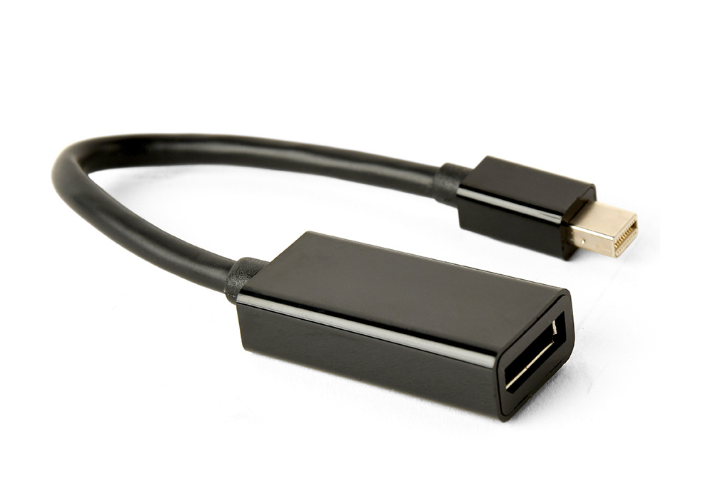 Gembird A-mDPM-DPF4K-01 0,15 m Mini DisplayPort DisplayPort Zwart