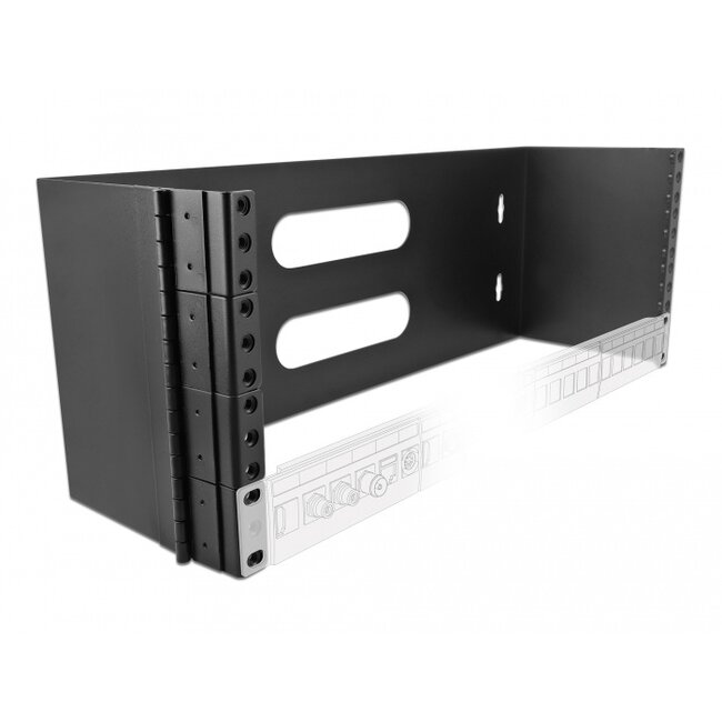 Delock 19″ Wall Mount Rack 4U black