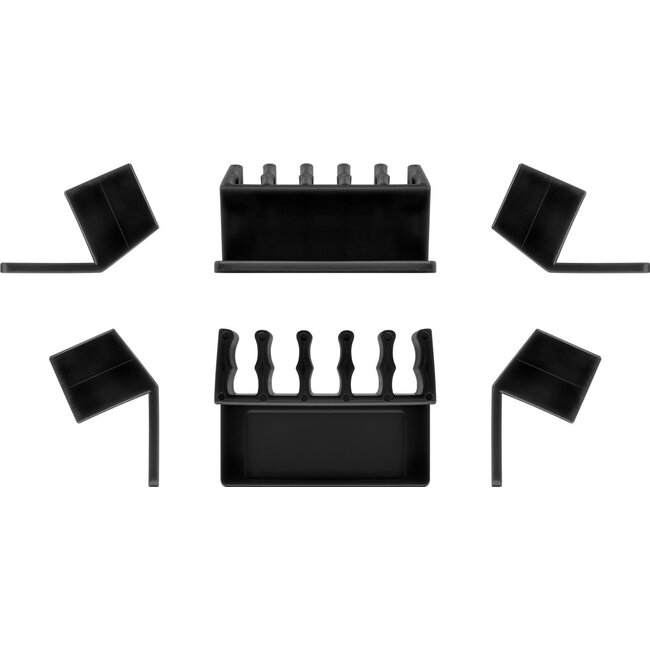 Goobay Cable Management 5 Slots, Black