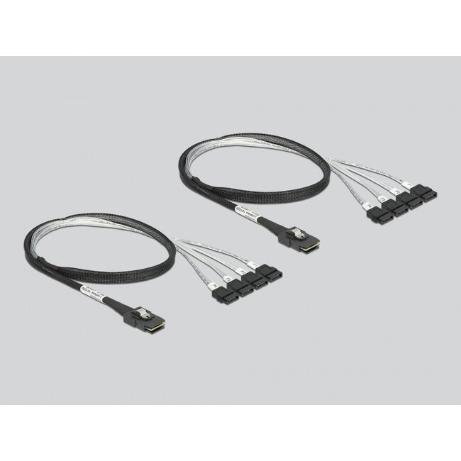 Delock 8 port SATA PCI Express x8 Card with Connection Cable