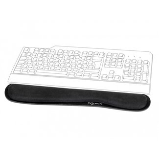 DeLOCK Delock Wrist Rest for Keybord / Laptop black