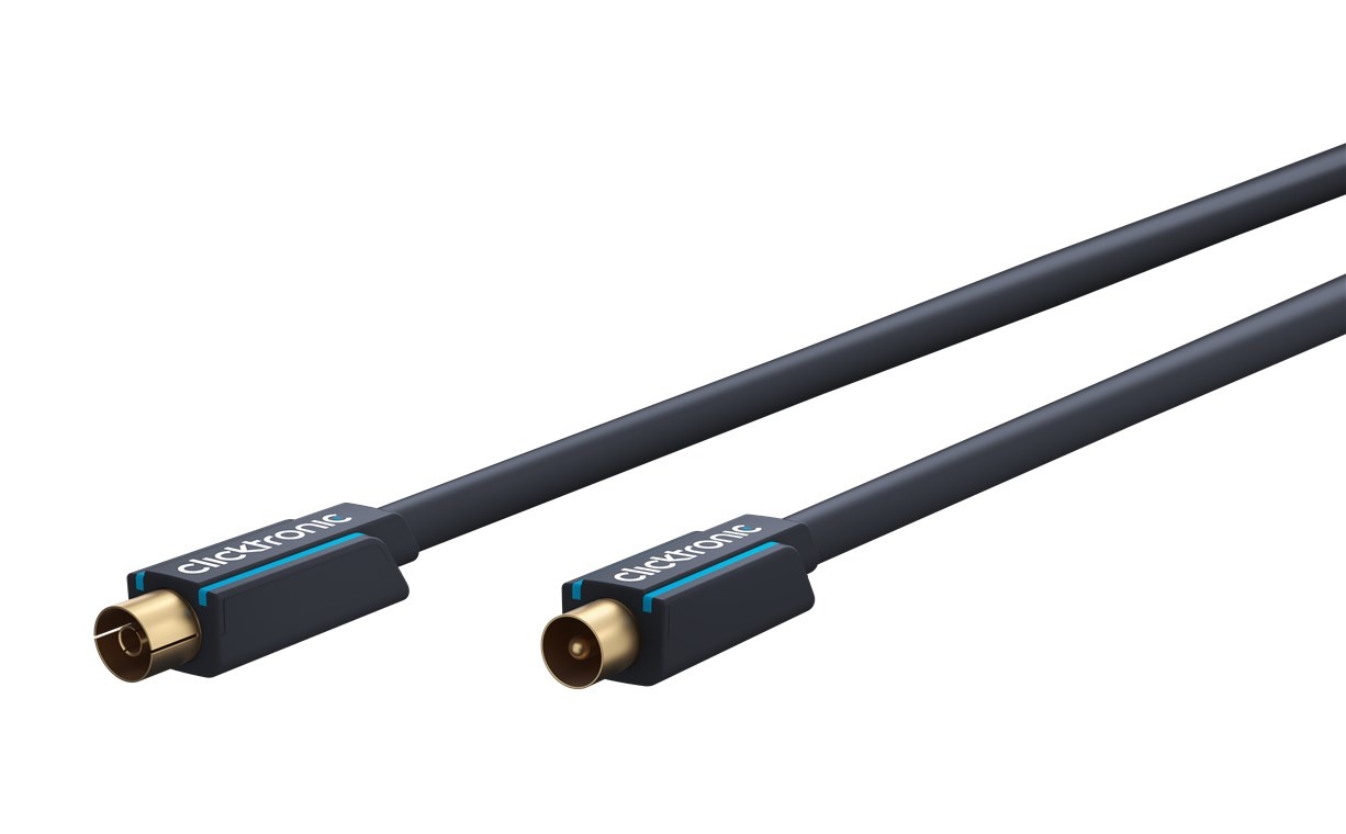 Digitale coax - 15 meter - Blauw - Clicktronic