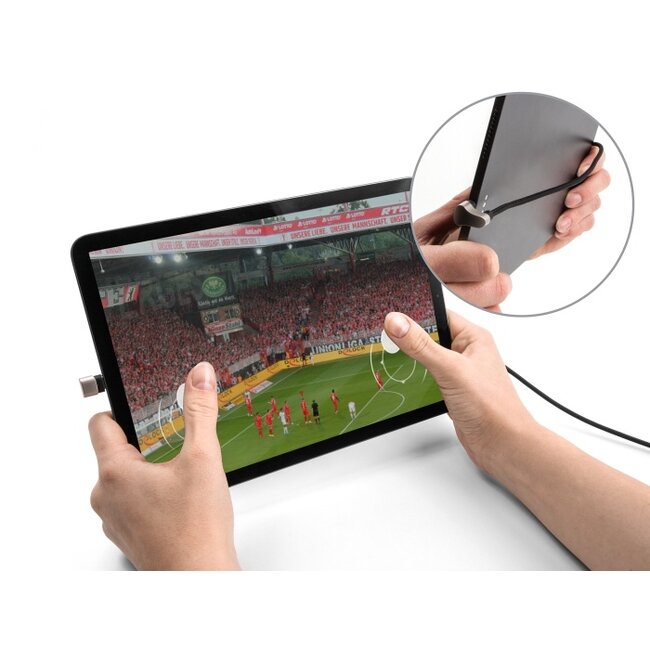 Delock Data and charging cable USB Type-C™ to Lightning™ for iPhone™ and iPad™ 180° angled 1 m MFi