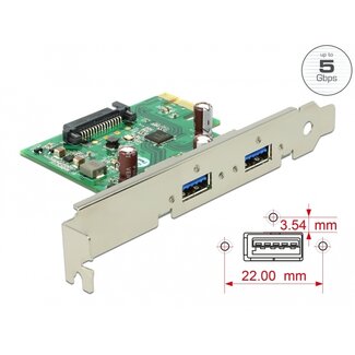 DeLOCK Delock PCI Express Card > 2 x USB 3.0