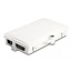 Delock Fiber Optic Distribution Box for indoor and outdoor IP65 waterproof lockable 2 port white