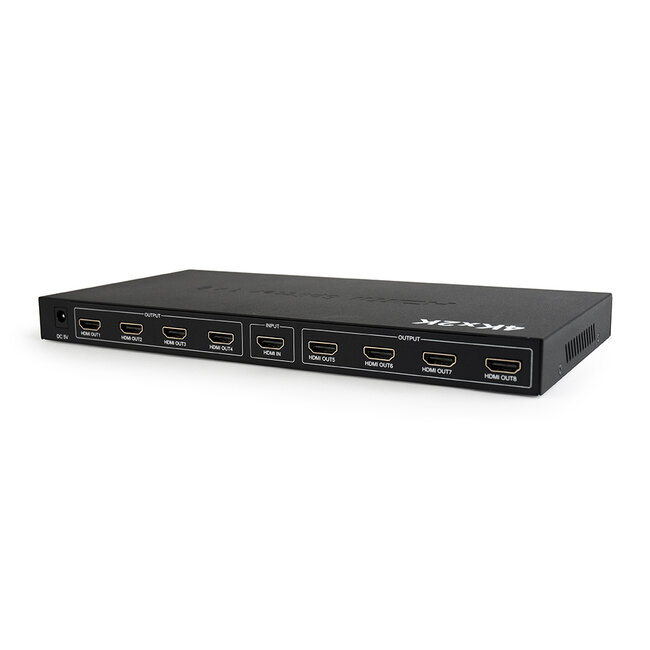 8-poorts HDMI splitter
