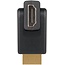 Goobay HDMI™ Adapter 360°, gold-plated (4K @ 60 Hz)