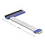 Delock Riser Card PCI Express x1 male to x16 slot with cable 20 cm