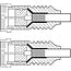 Goobay SAT Antenna Cable (Class A+, >95 dB), 3x Shielded 10 m