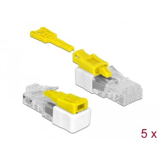 DeLOCK Delock RJ45 Port Blocker 5 pieces set
