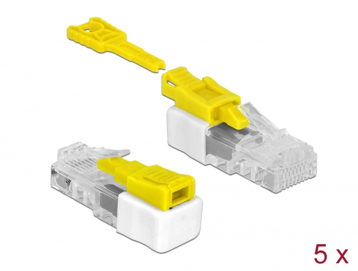 Delock RJ45 Port Blocker 5 pieces set |