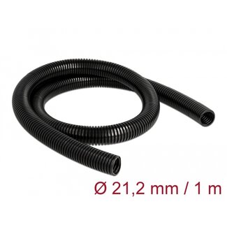 DeLOCK Delock Cable protection sleeve 1 m x 21.2 mm black