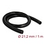 Delock Cable protection sleeve 1 m x 21.2 mm black