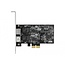 Delock PCI Express x2 Card to 2 x RJ45 2.5 Gigabit LAN RTL8125