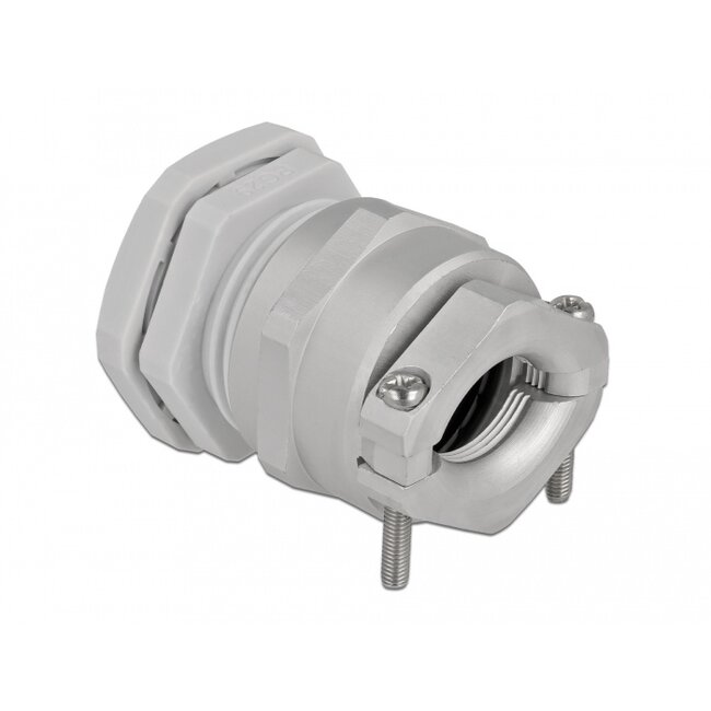 Delock Cable Gland PG29 with strain relief and bending protection grey