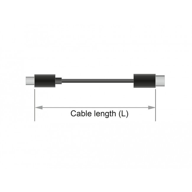Delock PoweredUSB cable male 12 V > PoweredUSB male 12 V 3 m for POS printers and terminals