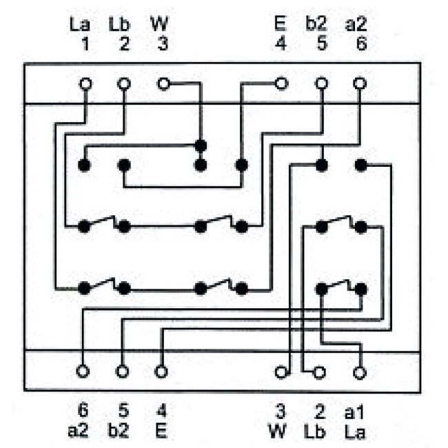 Goobay 3x TAE-NFF Wall Plate, Flush Mount