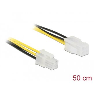 DeLOCK Delock Extension cable P4 4 pin male > P4 4 pin female 50 cm