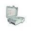 Delock Fiber Optic Distribution Box for indoor and outdoor IP65 waterproof lockable 24 port grey
