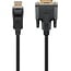 Goobay DisplayPort™/DVI-D Adapter Cable 1.2, gold-plated 1 m