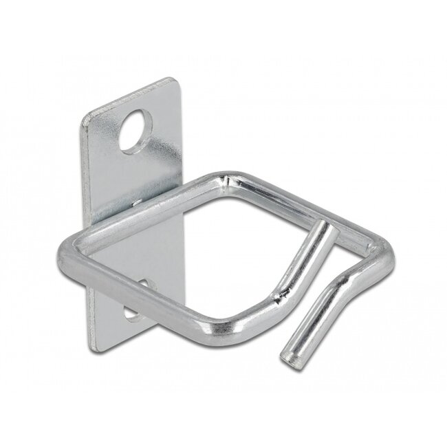 Delock Cable bracket 40 x 40 mm with mounting plate metal
