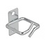 Delock Cable bracket 40 x 40 mm with mounting plate metal