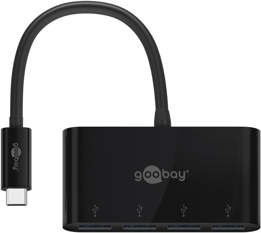 Goobay 4-Port USB-C™ Multiport Adapter |