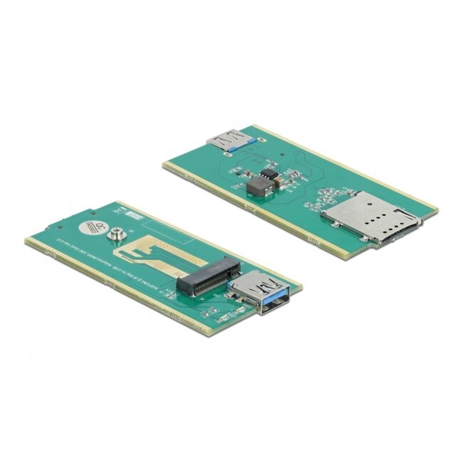 Delock USB 3.0 Converter for M.2 Key B module with SIM slot and enclosure