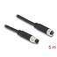 Delock M8 4 pin Cable A-coded male to female PUR (TPU) 5 m