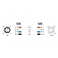 Delock M8 4 pin Cable A-coded male to female PUR (TPU) 5 m