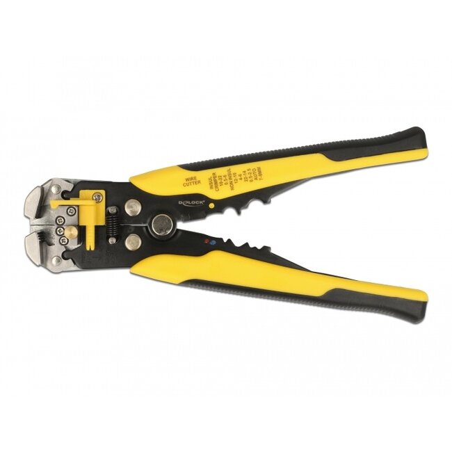 Delock Multi-function tool for crimping and stripping of coaxial cable AWG 10 - 24