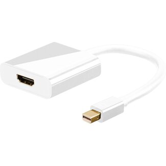 Goobay Goobay Mini DisplayPort™/HDMI™ Adapter Cable 1.2, gold-plated 0.1 m